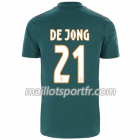 Maillot de Foot Ajax Amsterdam Frenkie de Jong 21 Extérieur 2019/20